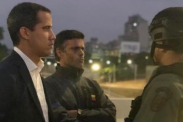 ¡HISTÓRICO! Guaidó desde La Carlota: «Pueblo de Venezuela, valientes soldados han acudido a nuestro llamado» (+Video)