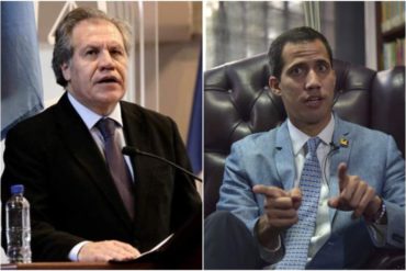 ¡SEPA! Almagro pide a Guaidó buscar soluciones para los militares que huyeron a Colombia