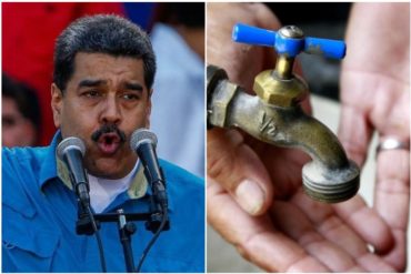 ¡QUÉ DESFACHATEZ! La cínica “solución” de Maduro ante la crisis: “Si falta el agua llega el cisterna”