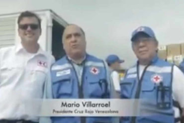 ¡LE CONTAMOS! Presidente de la Cruz Roja Venezolana agradece el ingreso de la ayuda humanitaria (+Video)