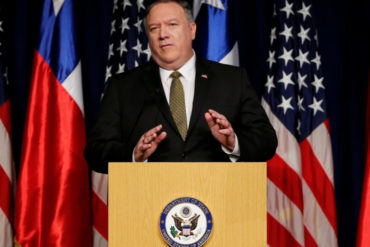 ¡DE FRENTE! Pompeo tilda de «hipócritas» a China y a Rusia por pedir que no se intervenga en Venezuela: «Sus propias intervenciones destruyeron ese país» (+Video)