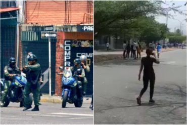 ¡ENTÉRESE! Varios heridos durante represión a protestas en Barquisimeto (+Video)