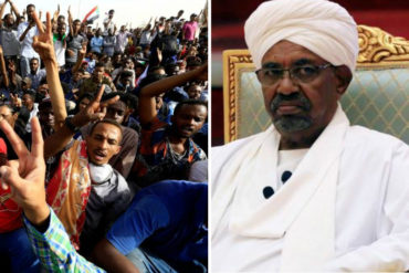 ¡LO ÚLTIMO! Dimite Omar al Bashir, presidente de Sudán, después de 30 años en el poder: Ciudadanos habrían tomado sedes del Gobierno