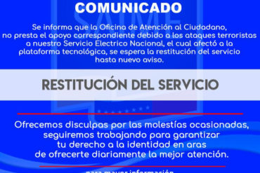 ¿Y EL PASAPORTE, PA’ CUÁNDO? Saime dice que no prestará servicio hasta «nuevo aviso» por fallas en su plataforma