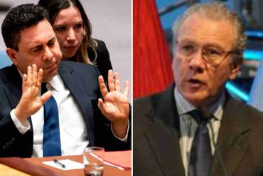 ¡DURO! Representante de Perú en la ONU no le responde a Moncada por ilegítimo (+Video)