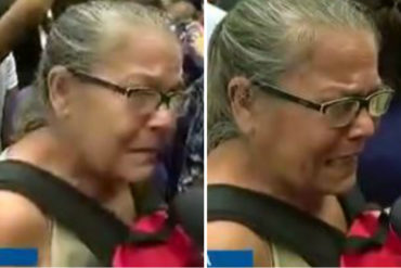 ¡FUERTE! El desgarrador testimonio de una mujer en Maracay: «No hay comida. ¿Nos quiere matar ese burro de hambre? (+Video)