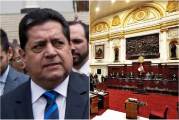 ¡SOLIDARIOS! Congreso de Perú rechaza la detención de Edgar Zambrano: «Debe merecer nuestra más enérgica protesta» (+Video)