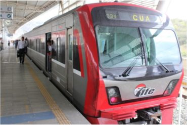 ¡EL COLMO! La “mega rumba” que armaron en tren del ferrocarril de Charallave (+Video)