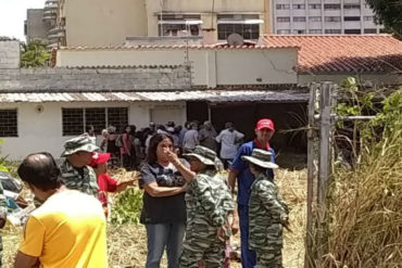 ¡A LO BRAVO! Milicianos y colectivos invaden terreno en Santa Mónica en medio de protesta de vecinos (+Fotos) (+Video)