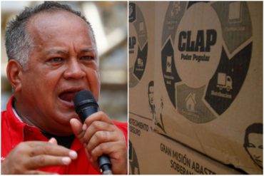 ¡ENARDECIDO! Diosdado responde a las inminentes sanciones de EEUU a los CLAP: “Si nos sacan por la puerta nos metemos por la ventana”