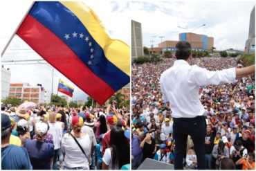 ¡APOTEÓSICO! Las mejores imágenes de la multitudinaria concentración en respaldo a Juan Guaidó en Lara (+Fotos)