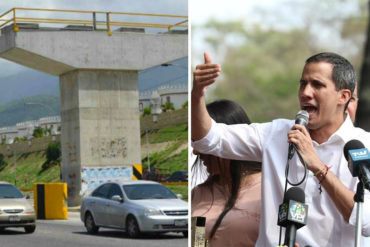 ¡AY CHAMO! Guaidó «dejó en la calle» al régimen por no terminar el metro de Guarenas: Lo que se robaron no es ni la mitad de lo invertido en Los Vengadores (+Video)