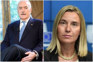 ¡TAJANTE! La pregunta de Pastrana a Mogherini: “¿Desde cuándo se dialoga y se negocia con narcodictadores como Maduro?”