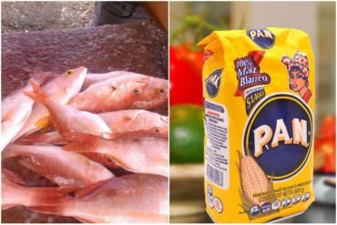 ¡TRUEQUE! Comerciantes varguenses cambian pescado por productos alimenticios (Menos lentejas)