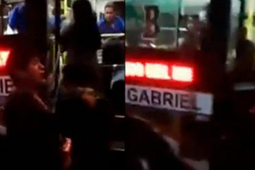 ¡ENTÉRESE! La creativa manera en que un colector atrae a pasajeros venezolanos en Perú (+Video)