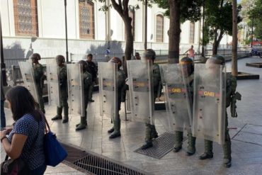 ¡ÚLTIMA HORA! Así están los alrededores del Palacio Federal Legislativo este #15May (+Videos)