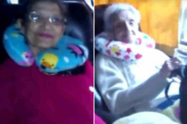 ¡ADMIRABLES! Abuelitas guerreras emigran desde Venezuela hasta Chile en autobús (+Video)