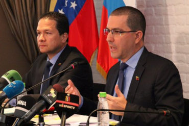 ¡QUÉ BELLEZA! Arreaza confirma que están en proceso de mudar oficinas de PDVSA en Europa a Moscú