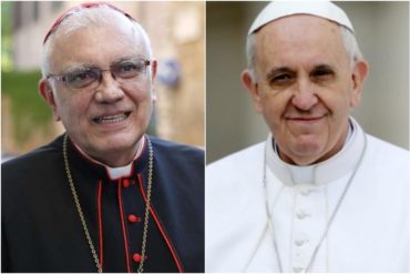 ¡AH, OK! Cardenal Baltazar Porras niega que el Vaticano sea “neutral” ante la crisis venezolana