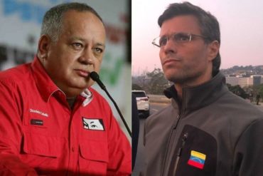 ¡AY, POR FAVOR! La punta que Diosdado le lanzó a Leopoldo López: «En 2002 ninguno de nosotros nos fuimos a una embajada»