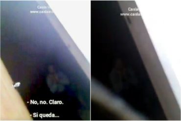 ¡POBRE GENTE! Filtran video de las celdas de militares detenidos en la Dgcim (los mantienen atados y les tiran la comida al piso)