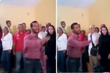 ¡UPS, SE LE CHISPOTEÓ! “Traidores siempre, leales nunca”: Chavista quiso hacer una gracia y le salió una morisqueta (+Video + Reacciones)