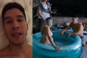 ¡QUÉ TERNURA! Chyno Miranda muestra el nacimiento de su bebé, Lucca (+Video +Parto natural y en el agua)