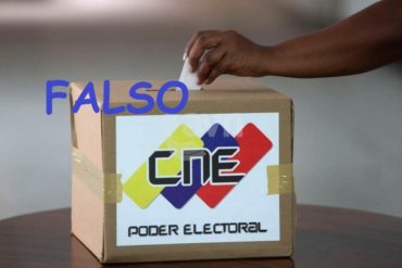 ¡NO CAIGA! El «fake news» sobre unas supuestas elecciones en agosto que enloqueció las redes (+Alerta de cuenta falsa)