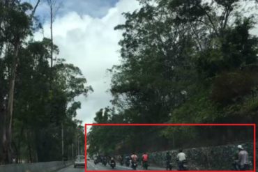 ¡PENDIENTES! Supuestos colectivos motorizados se desplazan por la autopista Francisco Fajardo este #4May (+Video)