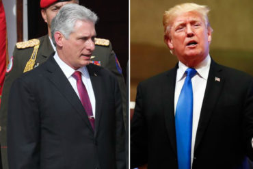 ¡VEA! Esta fue la respuesta de Miguel Díaz-Canel a Donald Trump, quien exigió el cese la represión contra los venezolanos