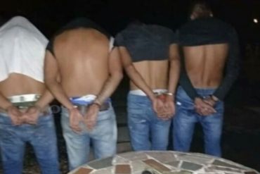 ¡SÉPALO! GNB detuvo a 4 presuntos miembros del ELN con armamento y granadas fragmentarias en Zulia
