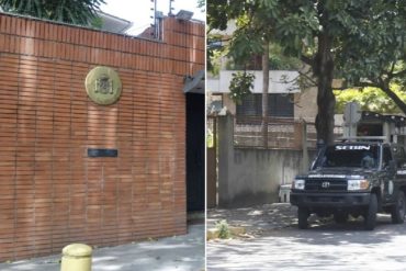 ¡PENDIENTE! Funcionarios del Sebin estarían alrededor de la Embajada de España, donde está Leopoldo López y su familia (+Fotos)