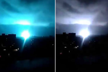 ¡MIRE! Explosión en la subestación Ramón Laguna deja a gran parte de Zulia sin luz este #24May (+Video)