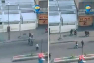 ¡CRUELDAD! Efectivos de la GNB habrían golpeado a 2 mujeres que manifestaban en Los Teques (+Video)