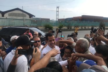 ¡LO ÚLTIMO! Guaidó realiza visita sorpresa a sectores populares en Vargas este #8May (+Fotos +Video)