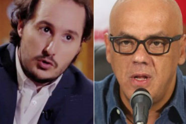 ¡ABUSADOR! El grosero comentario de Jorge Rodríguez sobre el periodista deportado: “Es un idiota que se autodeporta”