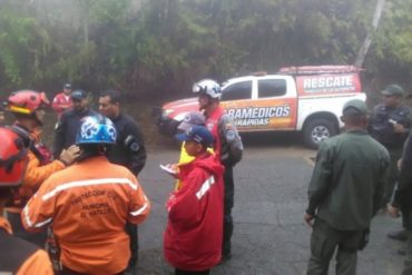 ¡ATENCIÓN! Reportan hallazgo de helicóptero que cayó en El Volcán de El Hatillo: murieron los 7 tripulantes