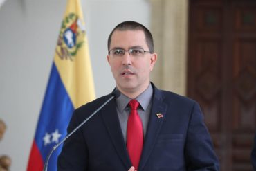 ¡PURO LLORIQUEO! El nuevo pataleo de Arreaza a EEUU por incluir a Venezuela en países ligados al narcotráfico