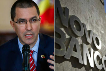 ¡PATALETA! Arreaza denuncia que bloqueo de 1.500 millones de euros en banco portugués “afecta  a todo el pueblo” (+Full cinismo)