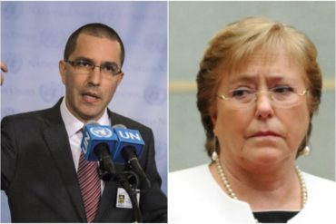 ¡VA A LLORAR! Arreaza se picó por el informe Bachelet y denuncia que presenta 70 “errores”