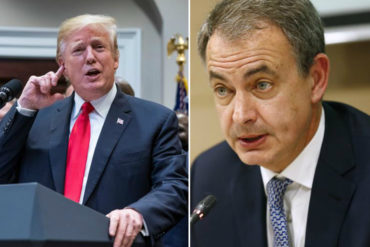 ¡DESCARO! Zapatero aprovechó otro de sus «paseos» a Venezuela para lanzarle a Trump: «Su estrategia contra Venezuela partía de errores, tomó medidas injustas y fracasó» (+Video)