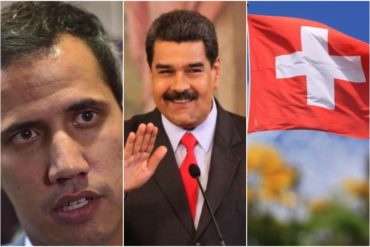 ¿MÁS O MENOS? El cambio de señas de Suiza tras haber reconocido a Guaidó como presidente encargado de Venezuela