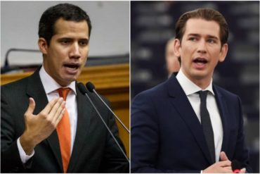 ¡SEPA! Canciller de Austria habló con Guaidó y le dio nuevamente todo su respaldo