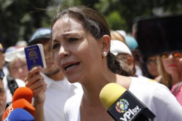 ¡ASÍ LO DICE! María Corina Machado: Quedó descartada la opción exclusiva del quiebre militar (+Video)