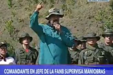 ¡ÚLTIMA HORA! Maduro se volvió a caer de la cama este #4May y supervisa maniobras militares en Cojedes (+Videos)