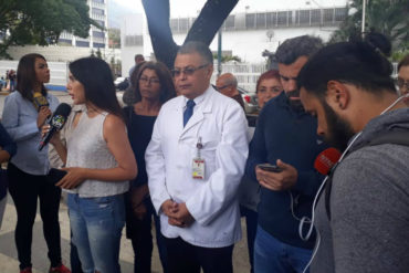 ¡LO ÚLTIMO! Protestan frente al Hospital JM de los Ríos para rechazar muerte de niños por falta de trasplante de médula (+Videos)