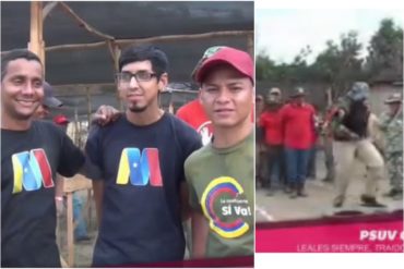 ¡PENA AJENA! Así se «ejercitan» miembros del Psuv en Caracas ante una intervención de EEUU (+Video de la vergüenza)