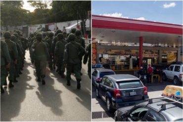 ¡LE CONTAMOS! Lo que dice una fuente militar de la escasez de gasolina, según periodista