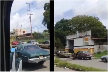 ¡DESCARO! Las interminables colas en Monagas para surtir gasolina y Santaella dice que se garantiza el suministro (+Videos)