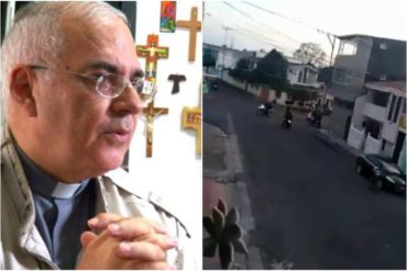 ¡DE FRENTE! Monseñor Mario Moronta denuncia que GNB lanzó bombas lacrimógenas en iglesia de San Cristóbal: Es un atropello al catolicismo (+Video)